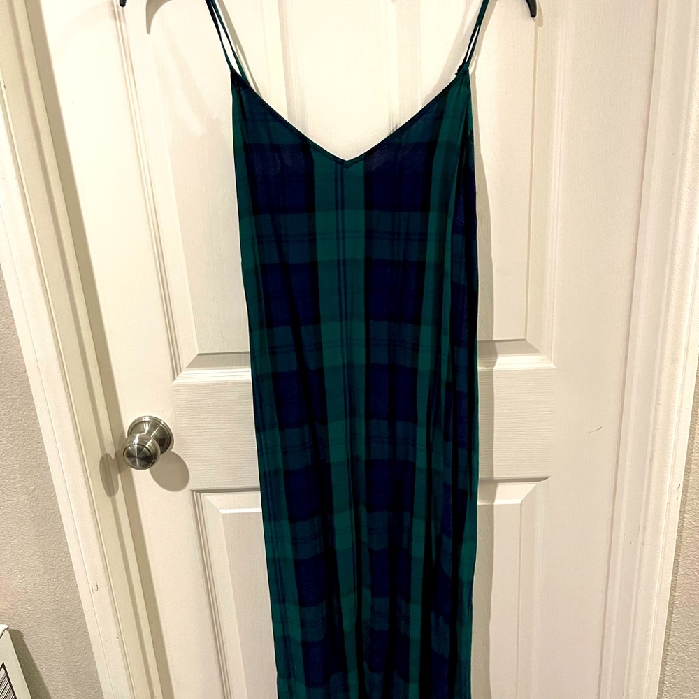 Plaid Old Navy Dress, spaghetti strap